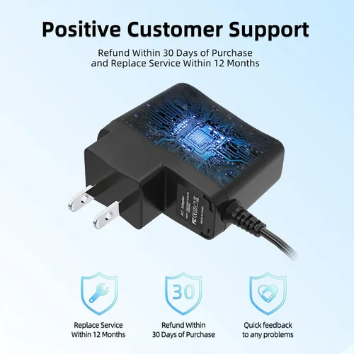 Vista 4 de Adaptador de CA para Edifier M260 MP260 M5 Extreme Connect Cargador de altavoz portátil