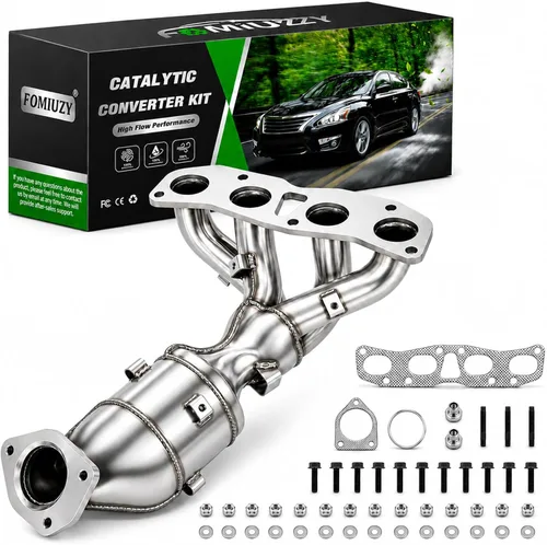Vista 8 de Kit de convertidor catalítico frontal de alto flujo de ajuste directo para Nissan Altima 2007 2008 2009 2010 2011 2012 2013 2.5L Reemplaza 674-933