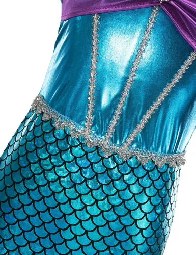 Vista 4 de Kidswant Disfraz de princesa para niñas vestido de lujo para fiesta elegante con accesorios 2-12 años