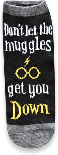 Vista 2 de Hyp Harry Potter - Calcetines de tobillo para mujer, 5 unidades, talla 4-10