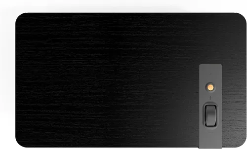Vista 2 de Klipsch Sistema de altavoces Bluetooth Premium The Three Plus, listo para tocadiscos con entradas Phono/RCA, Bluetooth 5.3 con hasta 40 pies