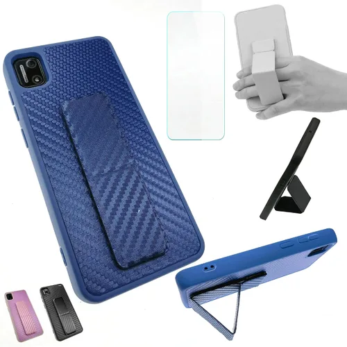 Vista 38 de Aroepurt Boost Mobile Celero 5G SC 2024 - Funda compatible con Boost Celero5G SC con protector de pantalla de vidrio templado, protección de grosor