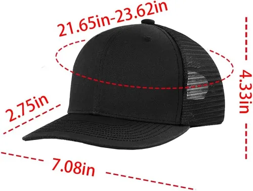 Vista 4 de Gorras De Camionero De Malla Personalizadas Gorras Unisex Bordadas Gorras Chicago Líneas
