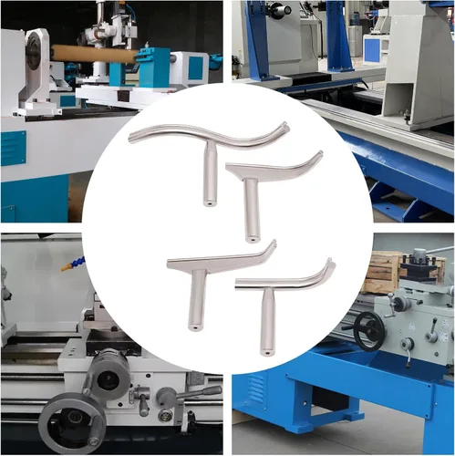 Vista 2 de Soporte para herramientas de torno de 0.98 pulgadas, con forma especial, soporte para herramientas de torno de doblado, torno de madera