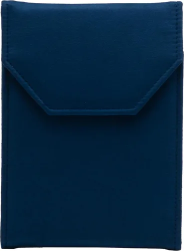Vista 10 de Collar de terciopelo Joyería Carpeta de viaje Estuche de almacenamiento (Beige)