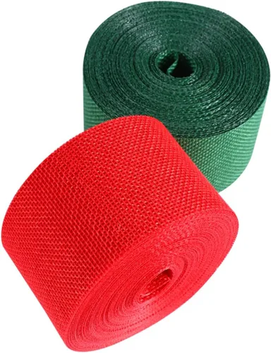 Vista 4 de ABOOFAN 3sets 32.8 ft Navidad cinta linenette embalaje embalaje embalaje bricolaje manualidades 5 estilos 2rolls*3