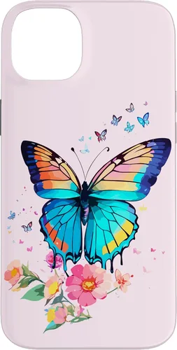 Vista 15 de iPhone 16 Mariposa Hermosa Mariposas Coloridas Amante Entomólogo Caso