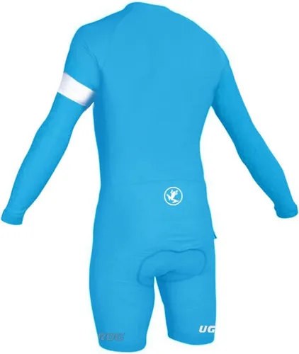 Vista 86 de UGLY FROG Traje de triatlón para hombre de manga corta Jersey de piernas cortas Skinsuit Tri Kit Ciclismo Skinsuit Team Bike Ropa