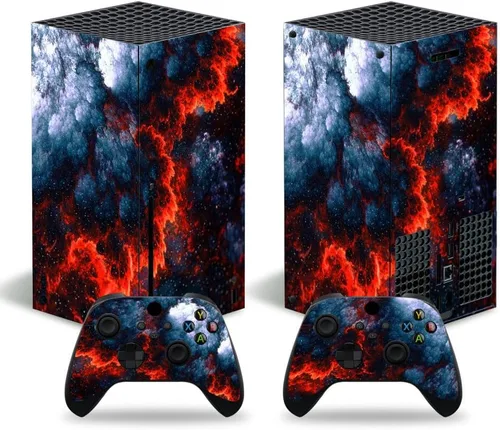 Vista 25 de Xbox Series S Stickers Full Body Vinyl Skin Decal Protective Cover for Microsoft Xbox Series S Console and Controllers (Series S A)