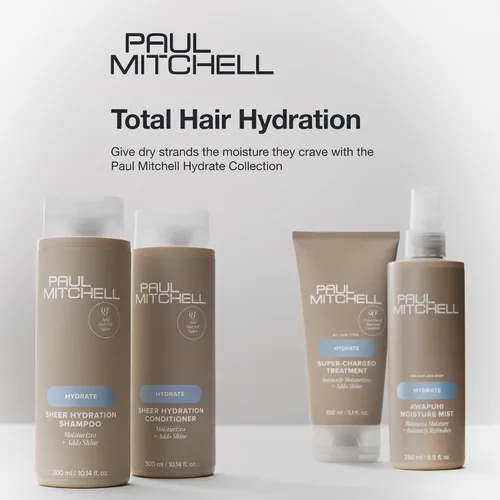Vista 6 de Paul Mitchell Sheer Hydration Conditioner, Moistures + Adds Shine, For Dry Hair