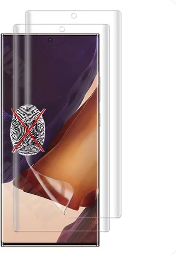 Vista 7 de 2 piezas de película de hidrogel mate antihuellas para Samsung Galaxy Note10 5G Note 10 4G 6.3 pulgadas, antideslumbrante, transparente, suave
