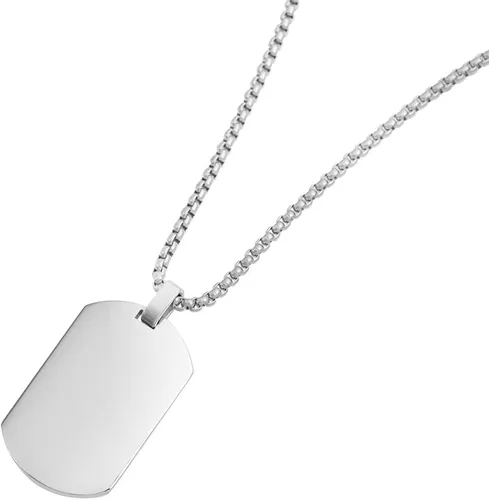 Vista 3 de Geoffrey Beene Collar con colgante de acero inoxidable para hombre