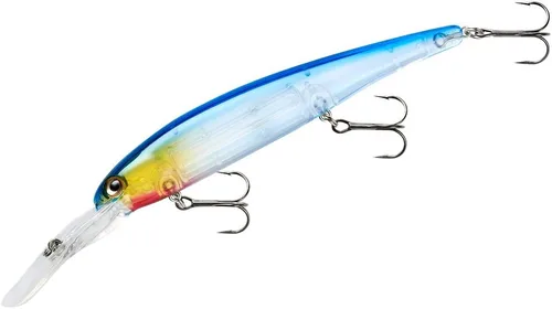 Vista 25 de Bandit Lures 4 3/4-Inch Slender Minnow Jerkbait Trolls Up to 27 Feet Deep, Universal Color Patterns, 1 Piece