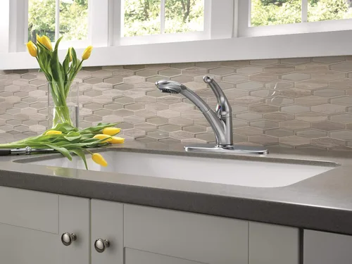 Vista 7 de Palo Diamond grifería de cocina con cartucho de cerámica con tecnología de sellado, 470-AR-DST