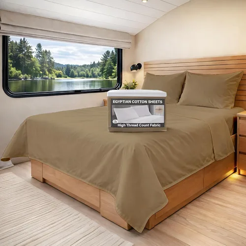 Vista 15 de Sábanas de cama tamaño individual XL, juego de sábanas de 100% algodón egipcio suave de fibra larga, juego de 4 piezas con bolsillo profundo de Gris