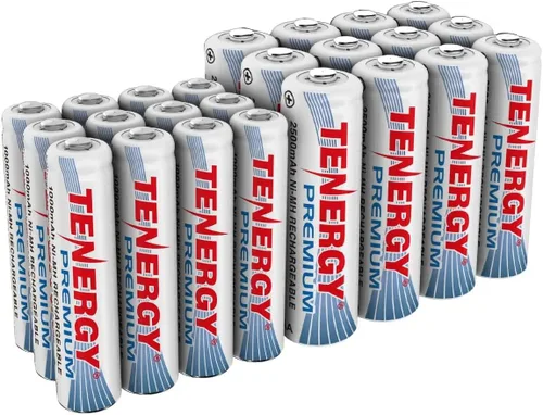 Vista 8 de Tenergy Combo de batería recargable NiMH de alta capacidad, 4 pilas recargables AA y 4 pilas AAA, paquete de 8