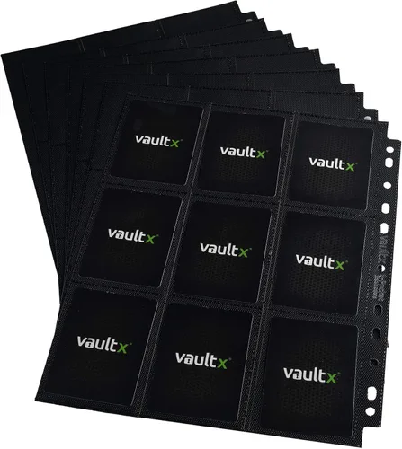 Vista 4 de Vault X 9 páginas de carga lateral de bolsillo (paquete de 50) 900 tarjetas