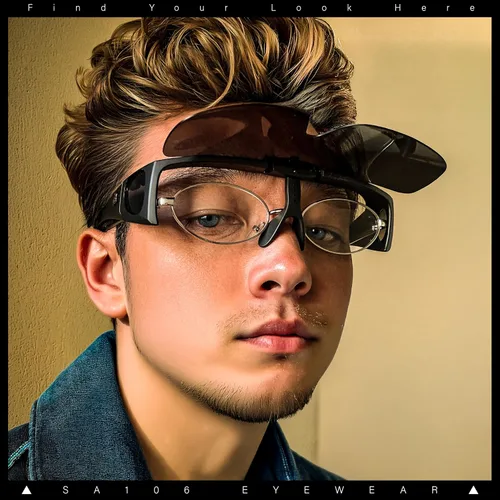 Vista 4 de SA106 Barricade - Gafas de sol polarizadas grandes para hombre
