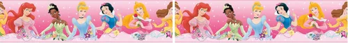 Vista 6 de RoomMates, RMK4397BD - Borde de princesa de Disney Dream From The Heart Pink Peel & Stick