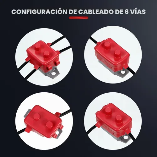 Vista 7 de 4 Piezas de Interruptor de Circuito de Reinicio Automático DC 12V - 24V con Perno de Tornillo de Cubierta para Automotriz y Más (20 Amperios)