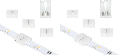 Vista 7 de Armacost Lighting Conector de empalme de cinta a cinta RGB+W - Paquete de 5