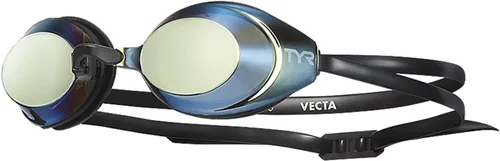 Vista 6 de TYR Vecta Racing Swim Goggles - Adult Swimming Goggles for Men and Women - Anti-Fog, UVA/UVB Protection, Watertight