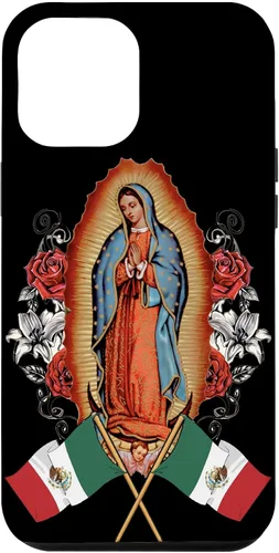 Vista 25 de Funda para iPhone 12 mini Nuestra Señora Virgen De Guadalupe Virgen María Mexicana