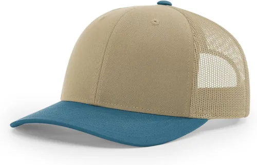Vista 7 de Richardson 112 Gorra de Camionero - Gorra Snapback Ajustable Premium - Gorras Richardson en Blanco de Seis Paneles Estructurados Árbol real Max 7
