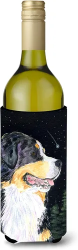 Vista 268 de Caroline's Treasures SS8447CC Starry Night English Bulldog - Enfriador para latas o botellas, lavable, funda plegable con aislamiento para bebidas