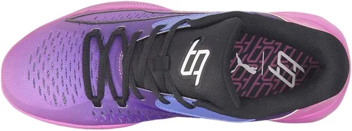 Vista 4 de PUMA Mujeres Stewie 1 Causing Trouble Baloncesto Zapatillas Atléticas - Rosa