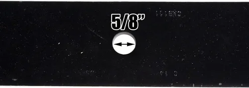 Vista 7 de USA Mower Blades (3) dentado para Kees 101733, Hustler 794859, cubierta de 61 pulgadas