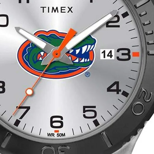 Vista 2 de Timex Tribute Men's Collegiate Gamer 42mm Watch – Georgia Bulldogs with Black Silicone Strap