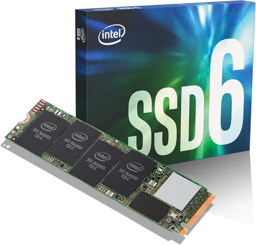 Vista 2 de Intel 660p Series M.2 2280 512GB PCIe 3.0 x4, NVMe 3D2 QLC Unidad interna de estado sólido (SSD) SSDPEKNW512G8X1