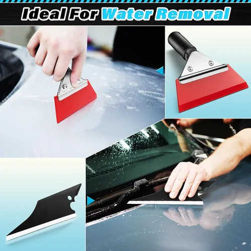 Vista 3 de DIYSELF Kit de tinte de ventana de 18 piezas, kit de herramientas de envoltura de vinilo, herramientas profesionales de tinte de ventanas
