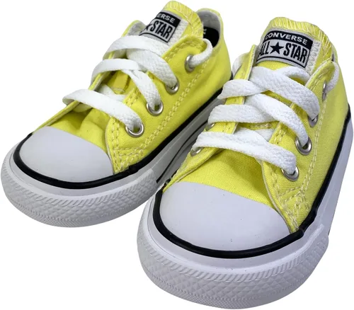 Vista 6 de Converse Tenis infantiles All Star para niña en Zitron claro