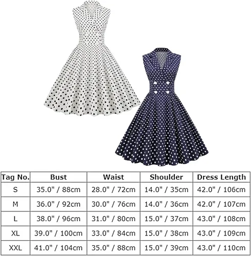 Vista 7 de Vestido de cóctel sin mangas vintage de los años 50 y 60 para mujer, vestido de fiesta de graduación con cinturón y lunares florales Audrey