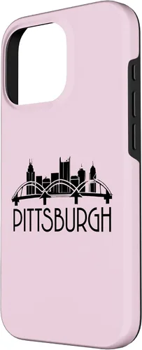 Vista 43 de iPhone 16 Pittsburgh Skyline 412 Steel City Case