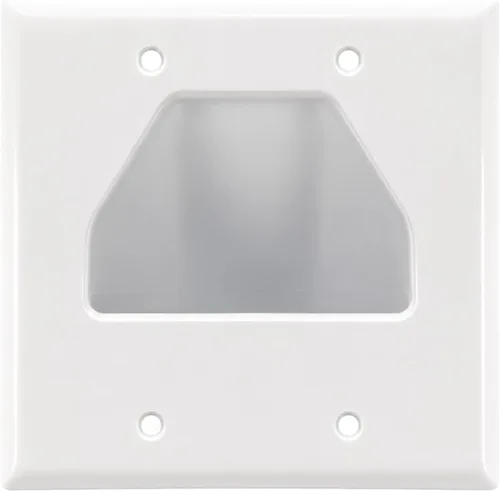 Vista 15 de DATA COMM Electronics 45-0001-BK - Placa empotrable de bajo voltaje (1 banda, 2 unidades), color negro