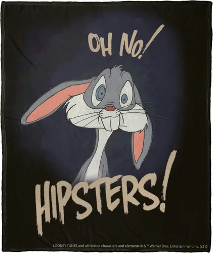 Vista 17 de Northwest Looney Tunes - Manta de seda táctil, 50 x 60 pulgadas, cuenco de cereales