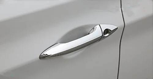 Vista 3 de 8 unidades ABS, cubierta elegante de manijas para puertas cromadas, para Hyundai Elantra