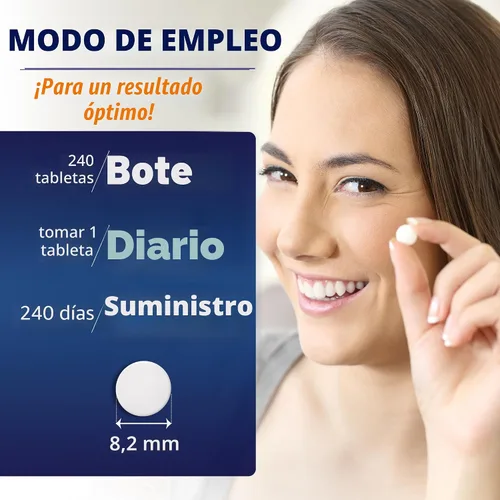 Vista 4 de Vitamatic Enzima de lactasa 9000 FCC 240 comprimidos - Caplets de alivio para la intolerancia a la lactosa