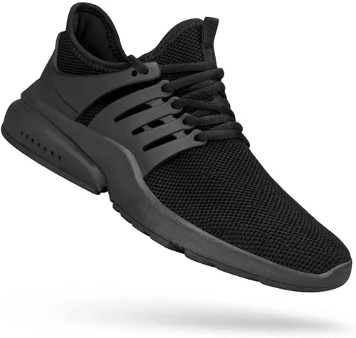 Vista 2 de Troadlop - Tenis de correr para hombre, antideslizantes, transpirables, ligeras, resistentes al deslizamiento, deportivas, para caminar, gimnasio