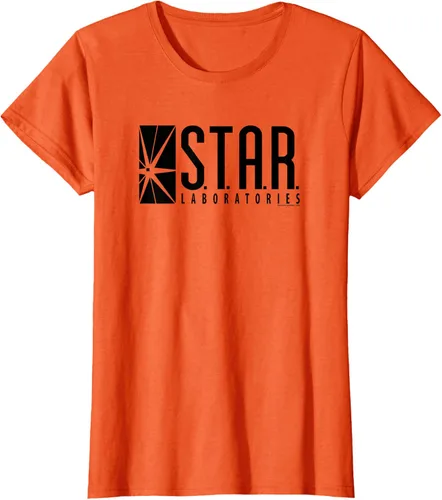 Vista 16 de The Flash Camiseta con logotipo de la serie TV S.T.A.R. Labs, Blanco, S