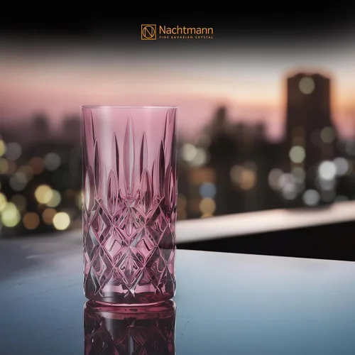 Vista 5 de Nachtmann Noblesse - Juego de 2 vasos Longdrink, color baya