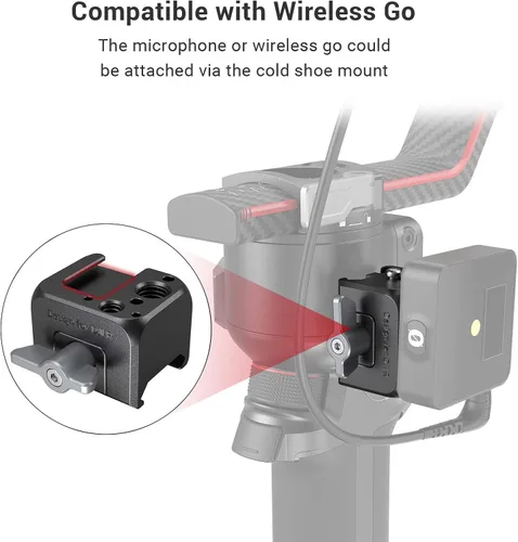 Vista 6 de SmallRig Soporte de abrazadera NATO para DJI RS 5 / RS 4 Mini/RS 2 / RSC 2 / RS 3 / RS 3 Pro/RS 3 mini/RS 4 / RS 4 Pro Gimbal - 3025
