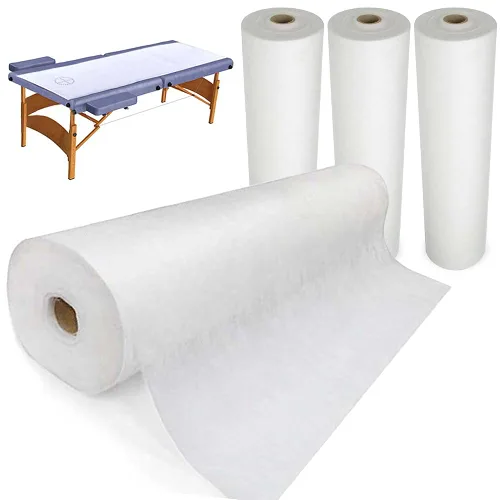 Vista 6 de PandaSpa - Rollo de sábanas desechables no tejidas de 1.06 oz/m² con agujero precortado para masaje, mesa de masaje (1)