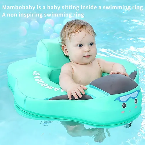 Vista 3 de Mambo - Flotador de piscina para bebé no inflable con asiento seguro para niños de 3 a 24 meses