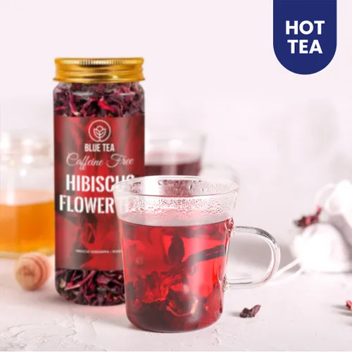 Vista 5 de BLUE TEA - Combo de té de hierbas - Té de rosas (0.88 onzas) + té de flor de guisante mariposa (0.88 onzas) + té de hibisco (1.76 onzas)