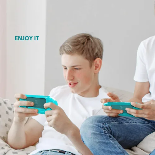 Vista 7 de Switch Lite - Funda protectora para Nintendo Switch Lite, compatible con Nintendo Switch Lite, funda protectora de pantalla con poliuretano