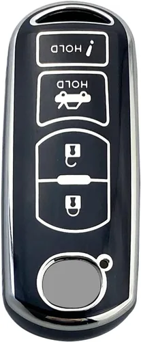 Vista 9 de Funda protectora para llavero compatible con Mazda 3/6/8 Miata MX-5 CX-5 CX-9 RX-8 Atenza Accesorios
